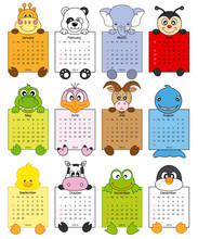 Animals Calendar 2014
