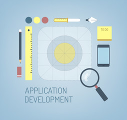 Aufkleber - Design a new mobile application icon