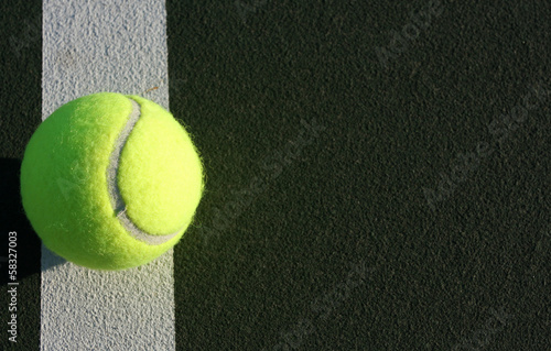  Naklejki Tenis   pilka-tenisowa-na-korcie