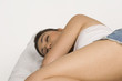 © imagedb.com - Woman sleeping on the bed