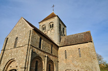 France, Notre Dame Sur L'eau Church In Domfront In Normandie