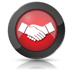 Canvas Print - Agreement icon