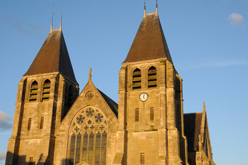 France, collegiate church of Ecouis in l Eure