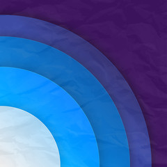 Poster - Abstract blue circles background