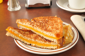 Sticker - Grilled cheese sandwich