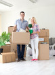 © luckybusiness - Couple moving  home