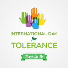 Wall Mural - International Day for Tolerance