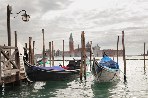 Naklejka na drzwi Venice