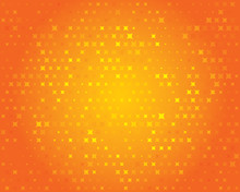 Orange Geometric Background. Abstract Pattern.