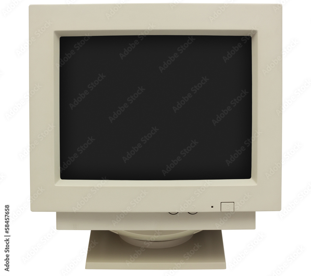 Стокове фото Old CRT Monitor | Adobe Stock