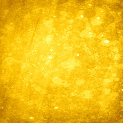 Sticker - grunge yellow background