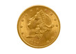 Twenty gold dollars from 1900