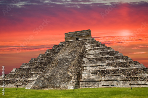 Naklejka samoprzylepna Chichen Itza