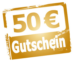 Sticker - 50 € Gutschein