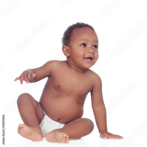 Beautiful african baby diapers Buy this stock photo and explore