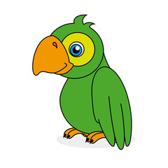 Sticker - parrot design