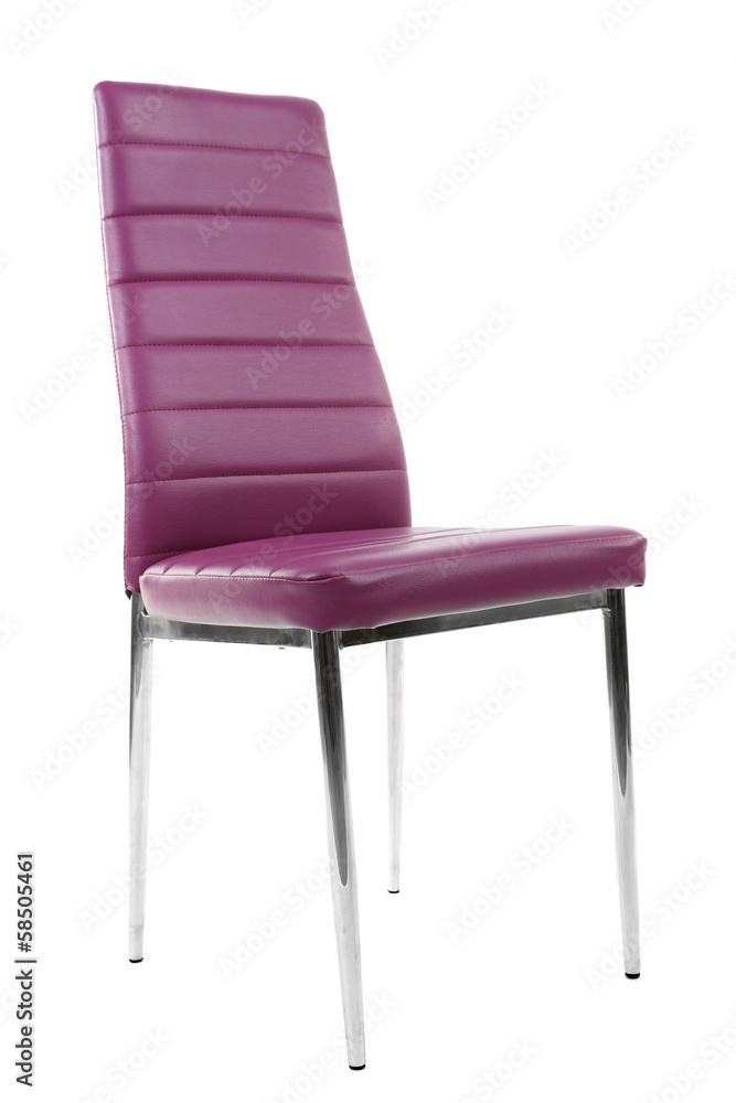 Modern  color chair, isolated on white