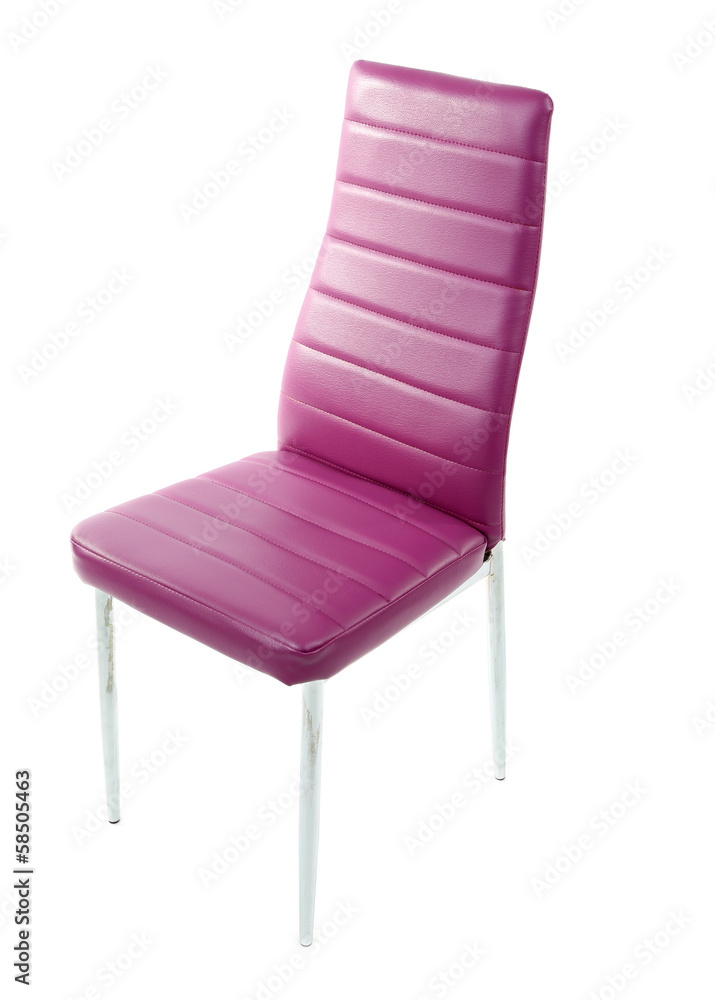 Modern  color chair, isolated on white