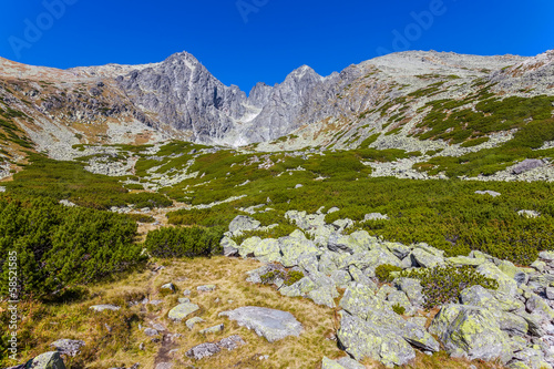 Board z aluminiowym obramowaniem Piękny widok na Tatry