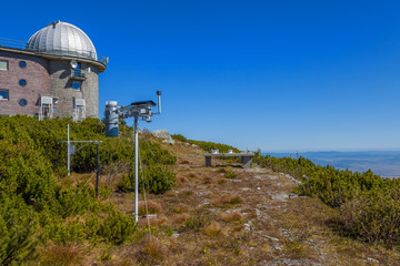 the astronomical observatory and weather station