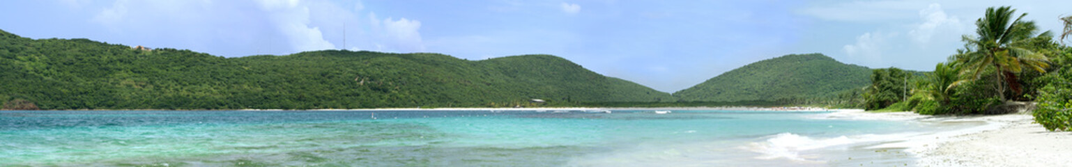 Flamenco Beach Culebra Panoramic View