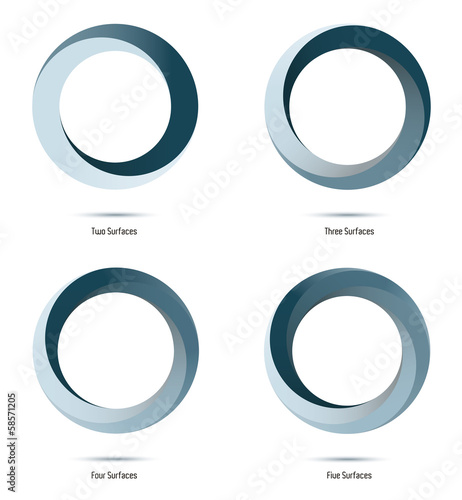 Fotografía Infinite Loop Vector Design Elements