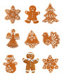Gingerbread Christmas Set