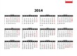 Kalendarz 2013