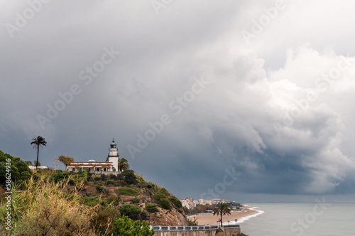 Fotoboard na płycie Calella - barcelona - hiszpania