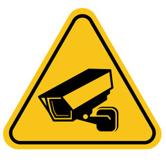 CCTV camera sign