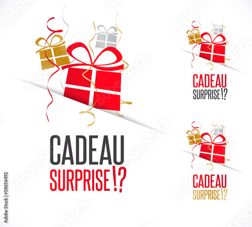 Cadeau Surprise Stock Vector Adobe Stock Cadeau Surprise Stock Vector Adobe Stock