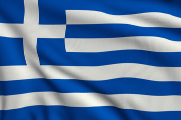 Wall Mural - Flag of Greece