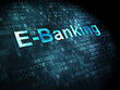 © Maksim Kabakou - Business concept: E-Banking on digital background
