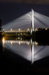 Canvas Print - Redzinski bridge in Wroclaw, Poland