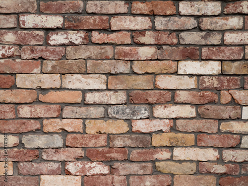 Board z aluminiowym obramowaniem Mur z cegły