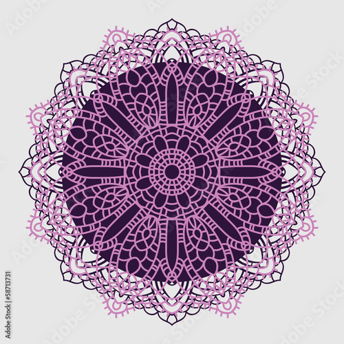 Board z aluminiowym obramowaniem Mandala. 