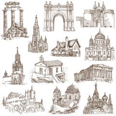 Famous places and architecture around the World (set no.5)