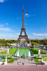 Fototapete - Eiffel Tower in Paris