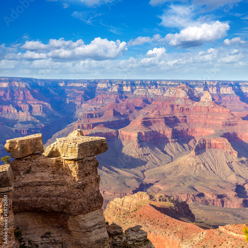 Board z aluminiowym obramowaniem Arizona grand canyon national park matka punkt nas