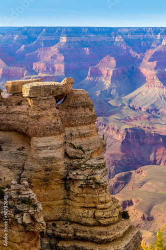 Board z aluminiowym obramowaniem Arizona grand canyon national park matka punkt nas