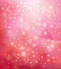 Wall Mural - vector glitter pink background.