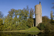 Round water tower in Bruges, Belgium