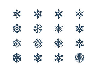 snowflake icons