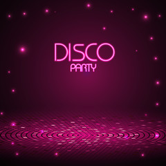 Wall Mural - disco background