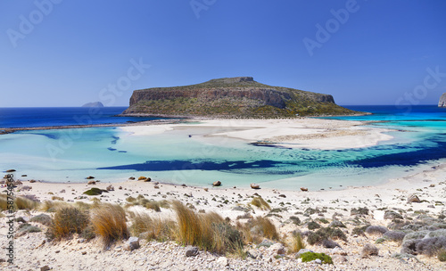 Naklejka samoprzylepna Gramvousa peninsula.chania, kreta.