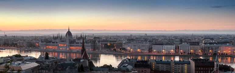Wall Mural - Cityscape of Budapest