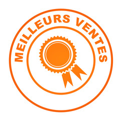 meilleurs ventes sur bouton web rond orange