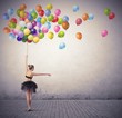 © alphaspirit - Dancer with balloons