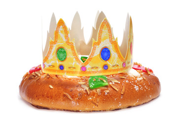 Poster - roscon de reyes, spanish three kings cake