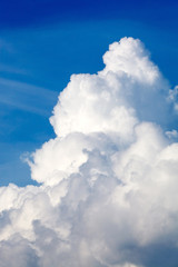 Wall Mural - blue sky with clouds